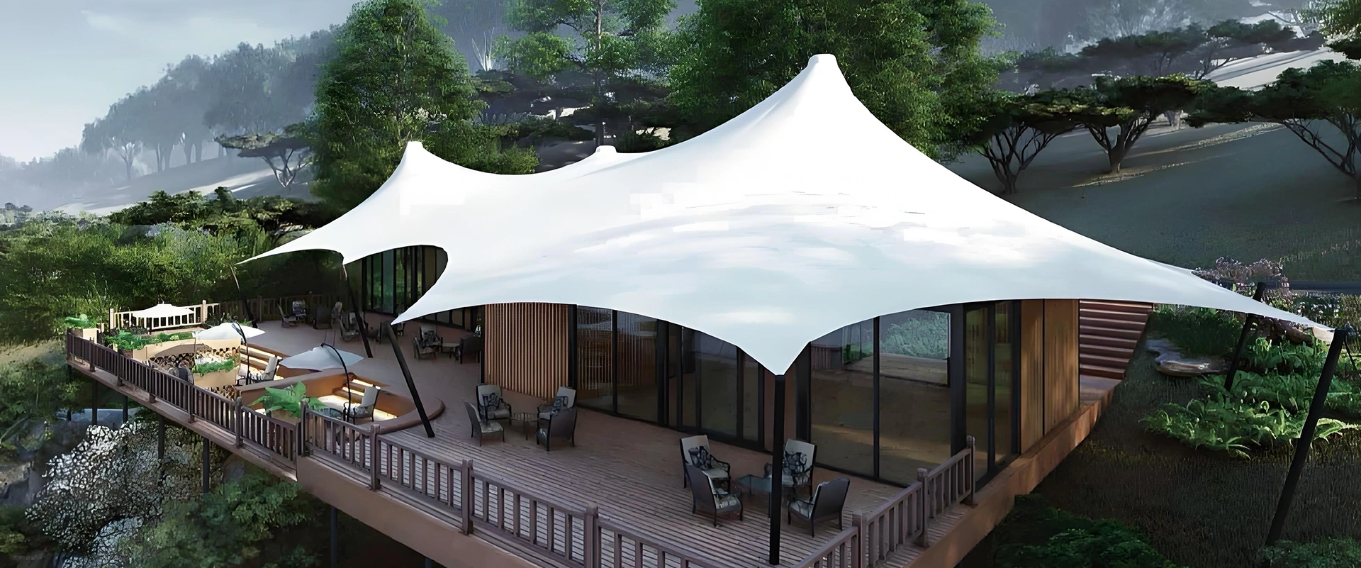 Pabrik Tenda Hotel China