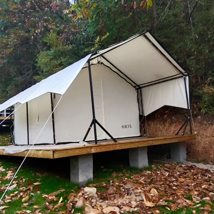 Tenda Berkemah Liburan Besar Lapisan Luar Ruang