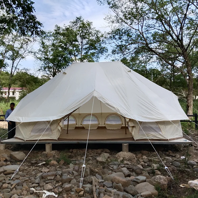 Tenda Yurt Mewah Liar Luar Ruang